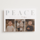 "Ever Present" - Holiday Cards in Crimson by Snow and Ivy - Front