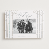 "Birch Trees" - Holiday Cards in Lake by Brooke Chandler - Front