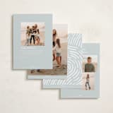 "Pathways of Joy" - Holiday Cards in Ice by Monika Torun - Back of Card Options