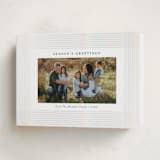 "Holiday Ribbon" - Holiday Cards in Juniper by Meggy Masters - Folded Card