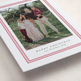 "Ever classic" - Letterpress Holiday Cards in Peppermint by Stacey Meacham - Detail