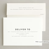 "Merry Days" - Letterpress Holiday Cards in Ash by Wildfield Paper Co - FREE Recipient Addressing