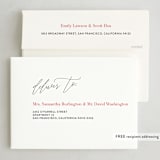 "And Love" - Letterpress Holiday Cards in Holly Berry by Kelly Nasuta - FREE Recipient Addressing