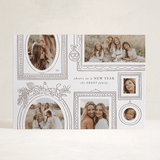 "Gallery Wall" - Letterpress Holiday Cards in Moonlight by Leia Matt - Front