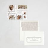 "Gallery Wall" - Letterpress Holiday Cards in Moonlight by Leia Matt - Assembled