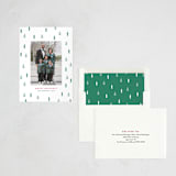 "Holiday Tree" - Letterpress Holiday Cards in Pine by Lisa Assenmacher - Assembled