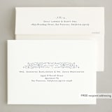"Abstract Firecracker" - Letterpress Holiday Cards in Denim by Alethea and Ruth - FREE Recipient Addressing