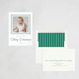 "Merry Love" - Letterpress Holiday Cards in Mistletoe by Alston Foster - Assembled