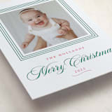 "Merry Love" - Letterpress Holiday Cards in Mistletoe by Alston Foster - Detail