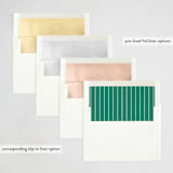 "Merry Love" - Letterpress Holiday Cards in Mistletoe by Alston Foster - Envelope Liner Options