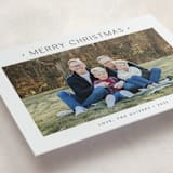 "Dotted" - Letterpress Holiday Cards in Ash by Carolyn MacLaren - Detail