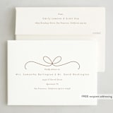 "Ornament Frame" - Letterpress Holiday Cards in Champagne by Erin German - FREE Recipient Addressing