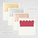 "Joyful Edge" - Letterpress Holiday Cards in Berry by Maria Alou - Envelope Liner Options