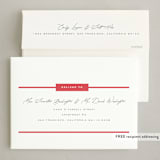 "Holiday Wishes" - Letterpress Holiday Cards in Holly by Michelle Taylor - FREE Recipient Addressing