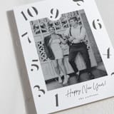 "Count Down" - Letterpress Holiday Cards in Tinsel by Angela Garrick - Detail