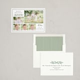 "Merry Motif" - Letterpress Holiday Cards in Pine by Amy Kross - Assembled