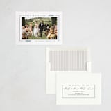 "Spruce Edge" - Letterpress Holiday Cards in Spruce by Amy Kross - Assembled