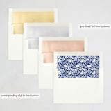"Blue Jays" - Letterpress Holiday Cards in Navy by Kristen Knechtel - Envelope Liner Options