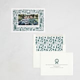 "cozy christmas" - Letterpress Holiday Cards in Fern by Kristen Knechtel - Assembled