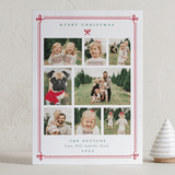 "Christmas Gifts" - Letterpress Holiday Cards in Red Ribbon by Alston Foster - Front