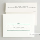 "Be Merry" - Letterpress Holiday Cards in Pine by Pati Cascino - FREE Recipient Addressing