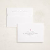 "Candy Cane Toss" - Letterpress Holiday Cards in Candy Cane by Meggy Masters - FREE Recipient Addressing