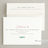 "Christmas car" - Letterpress Holiday Cards in Candy Cane by Yuliya Evseeva - FREE Recipient Addressing