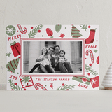 "Festive Confetti" - Letterpress Holiday Cards in Festival by Oscar and Emma - Karly Depew - Front