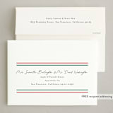 "Simply festive" - Letterpress Holiday Cards in Festive by Stacey Meacham - FREE Recipient Addressing