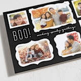 "Haunted Gallery Wall" - Halloween Cards in Midnight by Jill Means - Detail