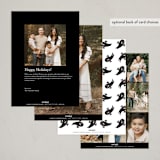 "Boo From Us" - Halloween Cards in Ghostly by Mansi Verma - Back of Card Options