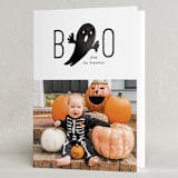 "Boo From Us" - Halloween Cards in Ghostly by Mansi Verma - Folded Card