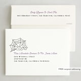 "Spooky Frame" - Halloween Cards in Sugar Plum by Creo Study - FREE Recipient Addressing