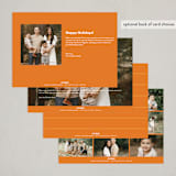 "Cutest Pumpkin" - Halloween Cards in Pumpkin by Little Print Design - Back of Card Options