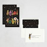 "Trick or Treaters" - Halloween Cards in Chalkboard by Morgan Ramberg - Assembled