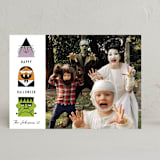"Halloween Monsters" - Halloween Cards in Lavender by Becky Nimoy - Front