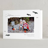 "Halloween Happiness" - Halloween Cards in Licorice by Pixel and Hank - Folded Card