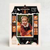 "Ghost House" - Halloween Cards in Pumpkin by Grae - Front