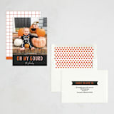"Oh My Gourd" - Halloween Cards in Pumpkin by Dawn Pope - Assembled