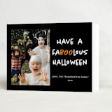 "Faboolous" - Halloween Cards in Cauldron by Heather Schertzer - Folded Card
