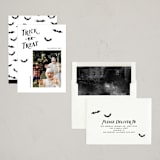 "Trick-or-Treat" - Halloween Cards in Onyx by Hooray Creative - Assembled