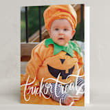"Good Times" - Halloween Cards in Ghost by Pixel and Hank - Folded Card