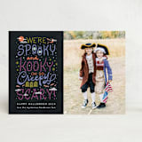 "Spooky Kooky Creepy Scary" - Halloween Cards in Ghoulish by Ashley DeMeyere - Front