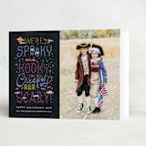 "Spooky Kooky Creepy Scary" - Halloween Cards in Ghoulish by Ashley DeMeyere - Folded Card