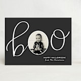 "Boo Frame" - Halloween Cards in Noir by Nicole Hance - Front