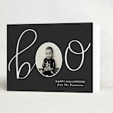 "Boo Frame" - Halloween Cards in Noir by Nicole Hance - Folded Card