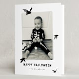 "Batty" - Halloween Cards in Midnight by Angela Garrick - Folded Card