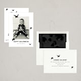 "Batty" - Halloween Cards in Midnight by Angela Garrick - Assembled