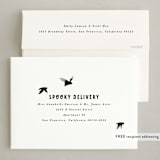 "Batty" - Halloween Cards in Midnight by Angela Garrick - FREE Recipient Addressing