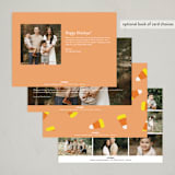 "Candy Corn" - Halloween Cards in Jack O' Lantern by Alexandra Cohn - Back of Card Options